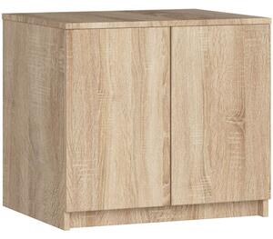 Szekrényre helyezhető felső elem 60 cm – sonoma tölgy
