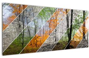 Kép - Változó évszakok (120x50 cm)