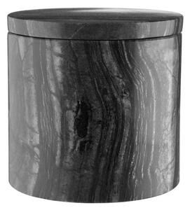 MARBLE márvány tárolódoboz, fekete 9,5cm