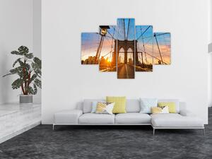 Kép - Brooklyn, híd, Manhattan, New York (150x105 cm)