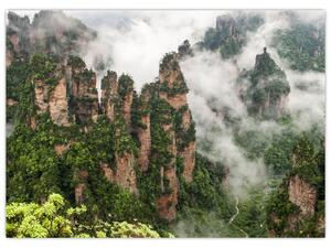 Kép - Zhangjiajie Nemzeti Park, Kína (70x50 cm)