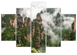 Kép - Zhangjiajie Nemzeti Park, Kína (150x105 cm)