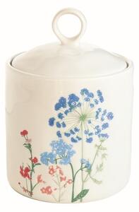 Porcelán konyhai tároló 10,5x15,5cm, Mille Fleurs Blue
