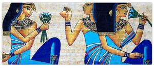 Kép - egyiptomi festmények (120x50 cm)