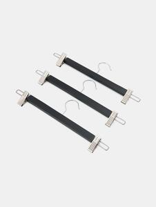 Sinsay - Fa vállfák klipszekkel 3 pack - fekete