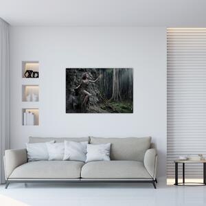 Kép - erdei tündér (90x60 cm)