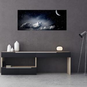 Kép - csillagos égbolt (120x50 cm)