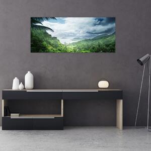 Kép - Seychelle-szigetek, dzsungel (120x50 cm)