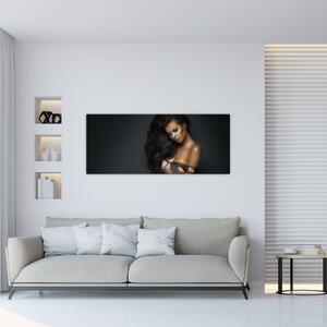 Kép - portré a csábító nőről (120x50 cm)