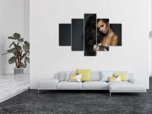 Kép - portré a csábító nőről (150x105 cm)