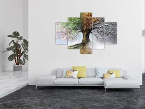 Kép - Négy évszak fája (150x105 cm)