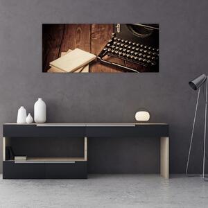 Egy írógép képe (120x50 cm)
