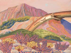 Illusztráció Naked hill, Eleanor Baker, (40 x 30 cm)