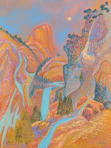 Illusztráció Colorfull rocks, Eleanor Baker, (30 x 40 cm)