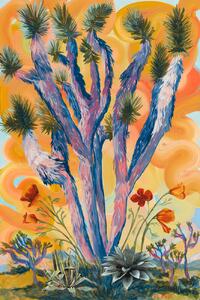 Illusztráció Desert flower, Eleanor Baker, (26.7 x 40 cm)
