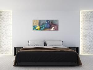 Kép - festett csendélet (120x50 cm)