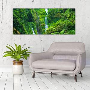Kép - Madakaripura vízesések, Kelet-Jáva, Indonézia (120x50 cm)