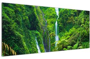 Kép - Madakaripura vízesések, Kelet-Jáva, Indonézia (120x50 cm)