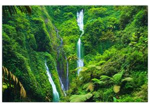 Kép - Madakaripura vízesések, Kelet-Jáva, Indonézia (90x60 cm)