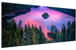Kép - Lake Tahoe, Sierra Nevada, Kalifornia, USA (120x50 cm)