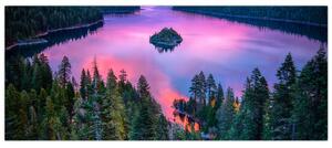 Kép - Lake Tahoe, Sierra Nevada, Kalifornia, USA (120x50 cm)
