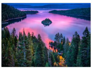 Kép - Lake Tahoe, Sierra Nevada, Kalifornia, USA (70x50 cm)