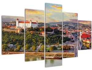 Kép - panoráma, Pozsony, Szlovákia (150x105 cm)