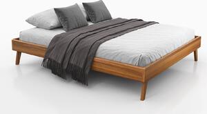 Bükkfa ágy fejtámla nélkül 160x200 Beskid 04 Rusztikus tölgy