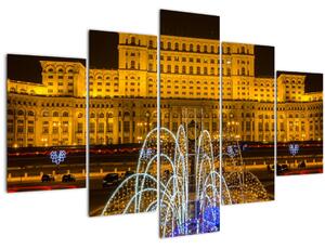 Kép - A Parlament palotája, Bukarest, Románia (150x105 cm)