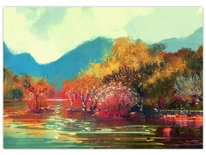 Kép - őszi színek (70x50 cm)
