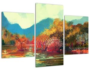 Kép - őszi színek (90x60 cm)