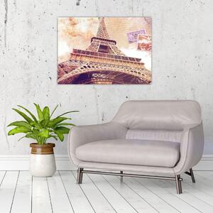 Kép - Kilátás Párizsból (70x50 cm)
