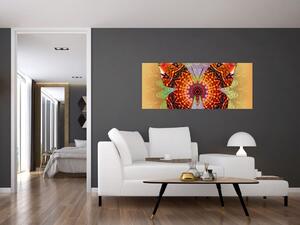 Kép - etno pillangó (120x50 cm)