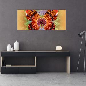 Kép - etno pillangó (120x50 cm)