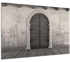Kép - Titokzatos ajtó (90x60 cm)