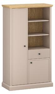 Regál Indices (taupe + kő tölgy)