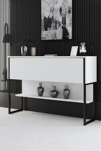 Konzolasztal Luna 4 (fekete + fehér)