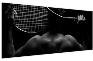 Kép - teniszező (120x50 cm)
