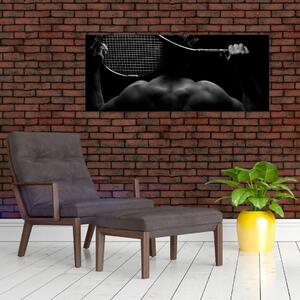 Kép - teniszező (120x50 cm)