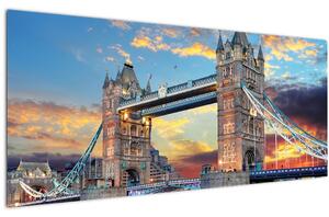 Kép - Tower Bridge, London, Anglia (120x50 cm)