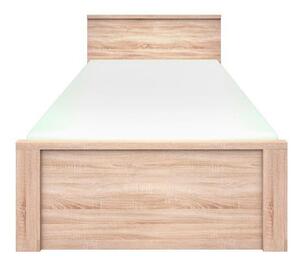 Egyszemélyes ágy 120 cm Triciclo (sonoma tölgy)