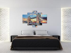 Kép - Tower Bridge, London, Anglia (150x105 cm)