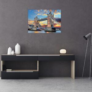 Kép - Tower Bridge, London, Anglia (70x50 cm)