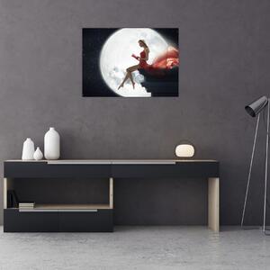 Kép - Nő a holdfényben (70x50 cm)