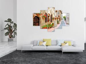 Kép - festői olasz sikátor (150x105 cm)
