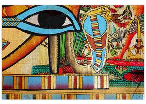 Egyiptomi motívumú kép (90x60 cm)