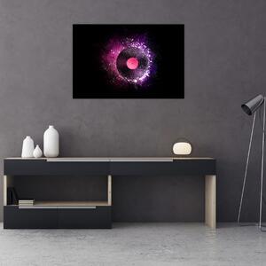 Kép - Vinillemez rózsaszín-lila színben (90x60 cm)
