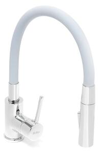 Mosogató csaptelep Ceramia S-Line Pro szilikon karral szürke / króm SIKOBSLPRO290S2F