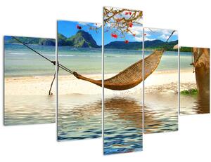Kép - Relaxálás a tengerparton (150x105 cm)