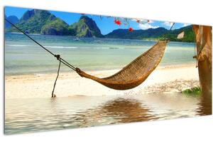 Kép - Relaxálás a tengerparton (120x50 cm)